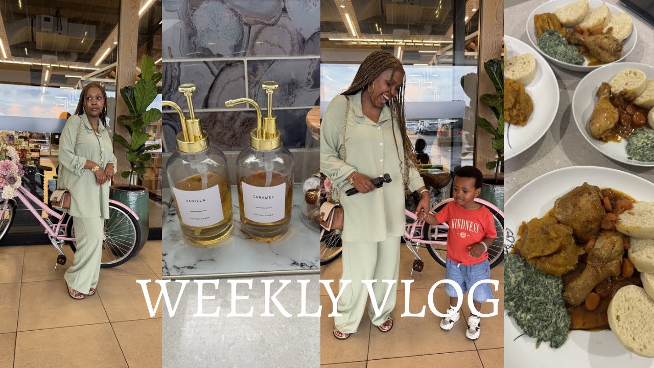 WEEKLY VLOG: Homemaking|Coffee Station upgrade|Let’s cook a hearty Meal|Out and about and more