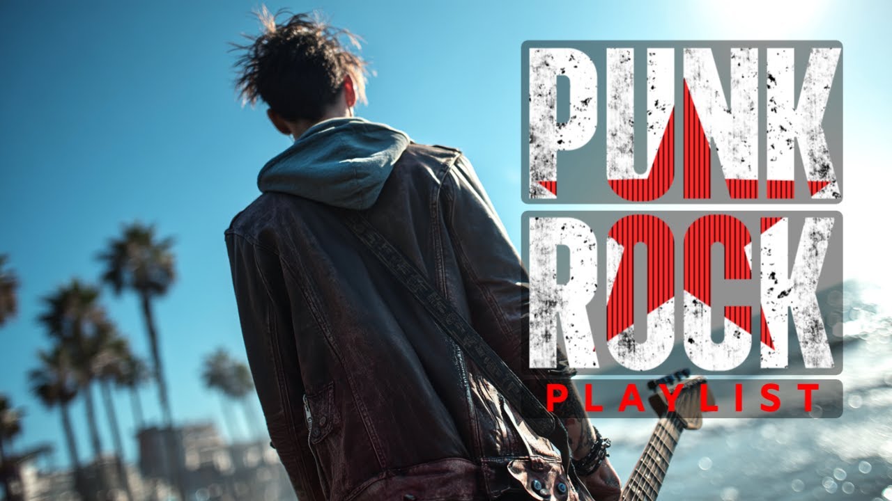 【Playlist】速くてノレる！かっこいいPUNK ROCKで気分爆上げ⚡🎸 / 洋楽 / 作業用BGM / Rock / Emo / Workout / Drive /フリーBGM