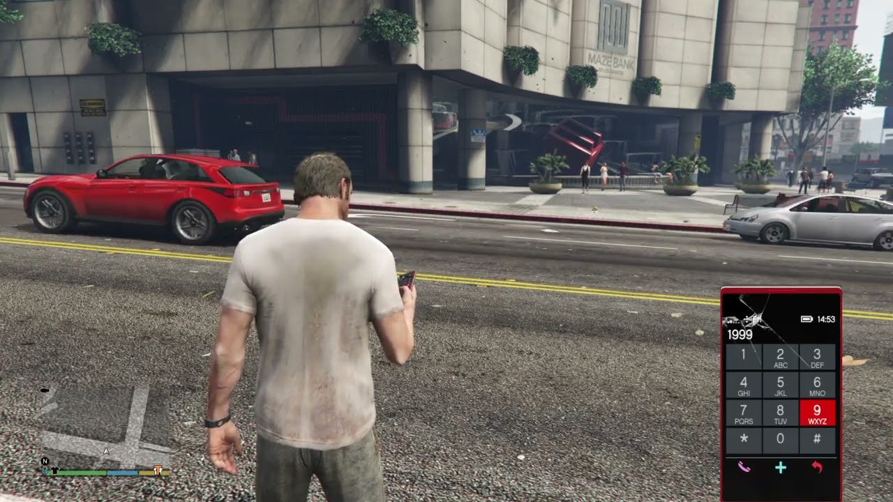 Grand Theft Auto V كود الدراجه الجبليه والسياره ليمو زين