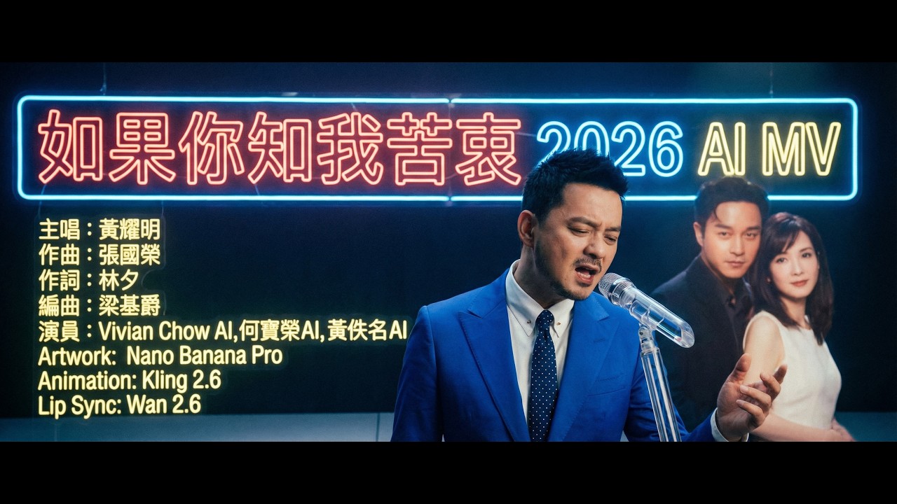 黃耀明 - 如果你知我苦衷 2026 AI MV