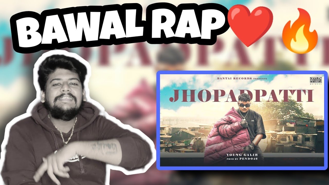 YOUNG GALIB  - JHOPADPATTI (PROD.PENDO46) | REPLY TO KALAMKAAR |  REACTION VIDEO | @letsreact9933