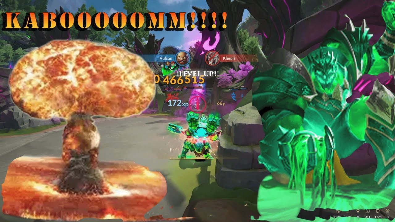 DROPPIN NUKES WITH VULCAN( vulcan middle gamplay)