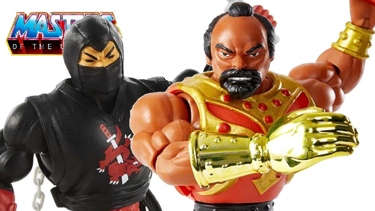 MOTU Jitsu & Ninjor Masters of the Universe Origins Review