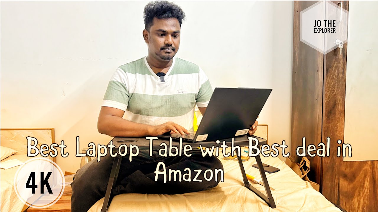 Best Laptop table for hassle free work from bed | Best deal  in Amazon Great Indian Festival 2024