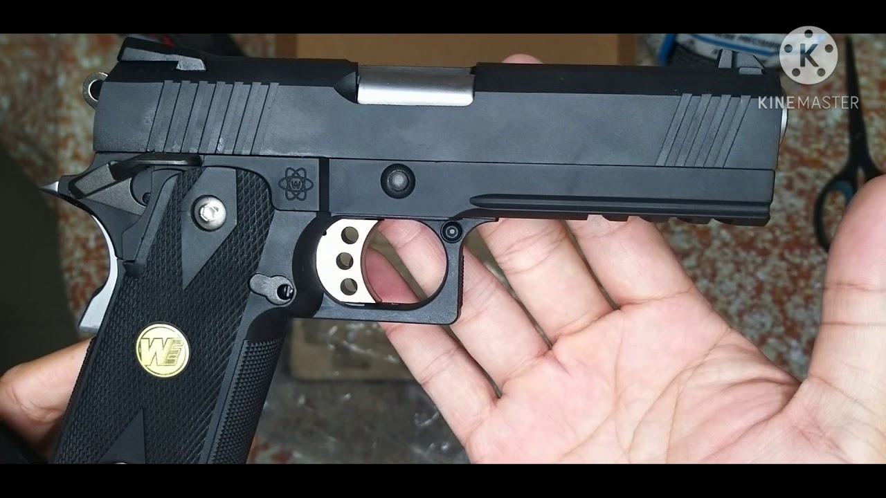 We Tech Hi Capa 4.3 Unboxing and Test Fire (unscripted bis-eng short review😅)