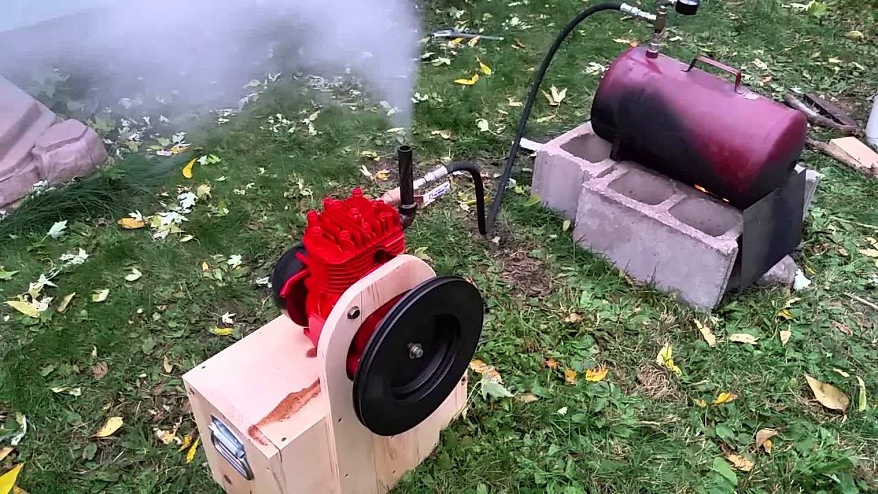 3.5 hp Briggs & Stratton Steam Engine
