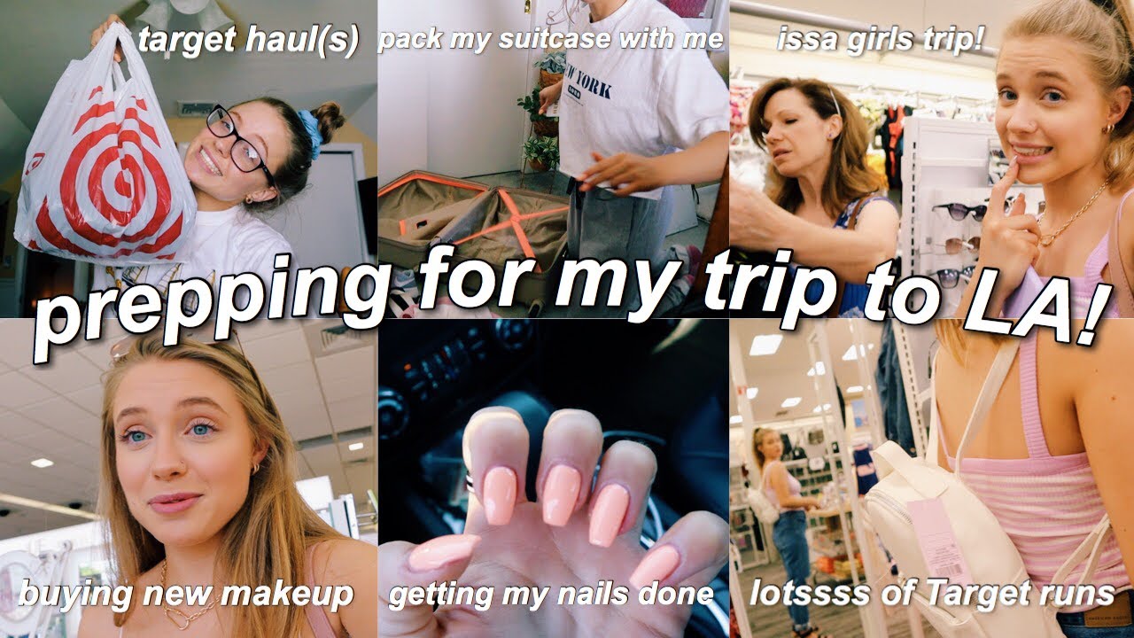 everything I did to prepare for my LA trip *VLOG*