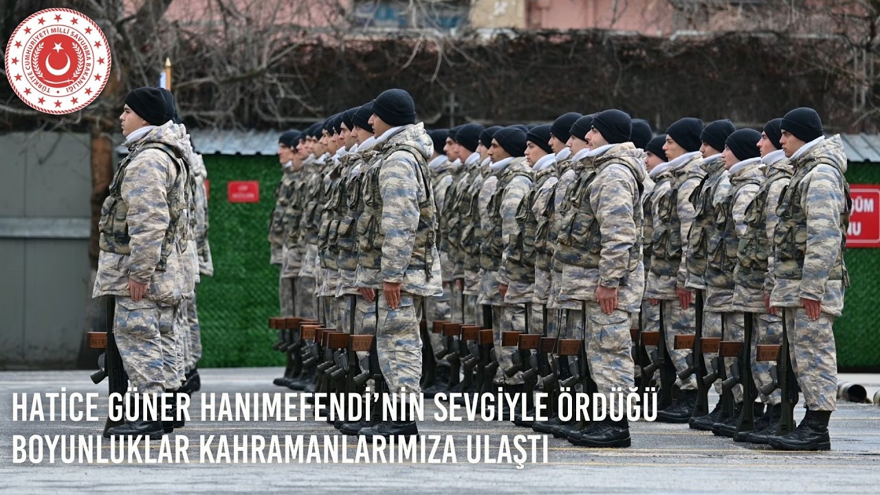 Hatice Güner Hanımefendi’nin Sevgiyle Ördüğü Boyunluklar Kahramanlarımıza Ulaştı