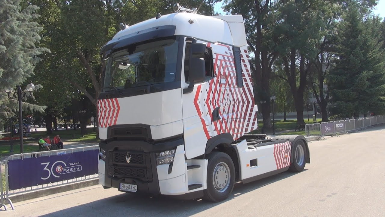Renault Trucks T High 480 DTI 13 White Tractor Truck (2022) Exterior and Interior