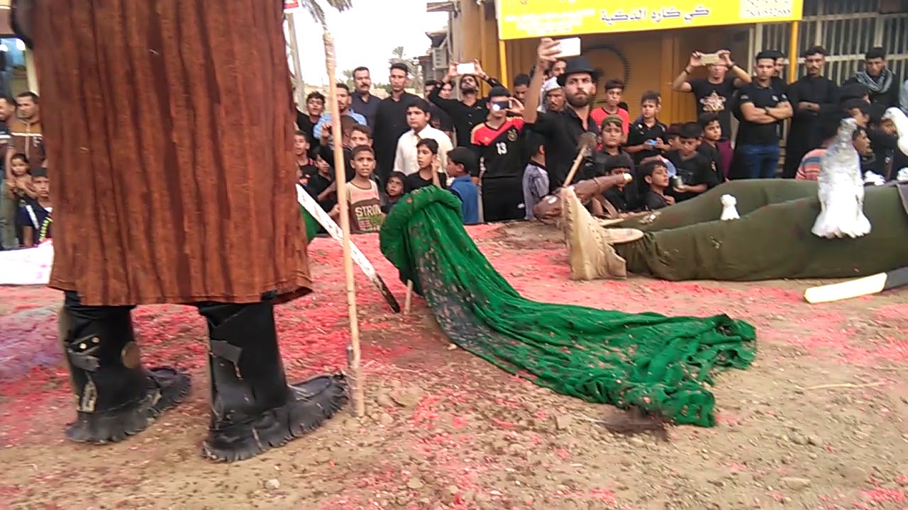 موكب زيد الشهيد في ناحية النصر