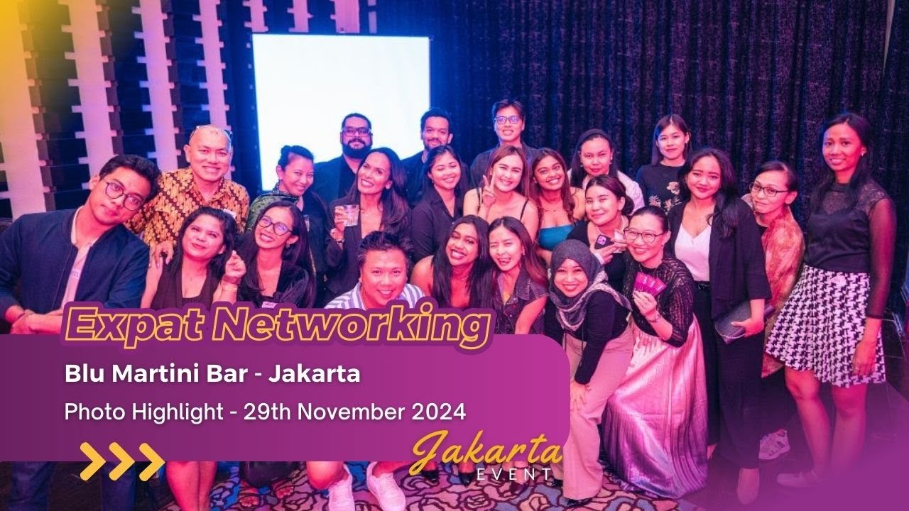 Social Expat - Jakarta Expat Networking at Blu Martini Bar