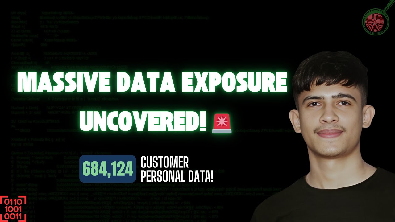 Massive Data Exposure Discovered (Not a PoC Video)! 🚨