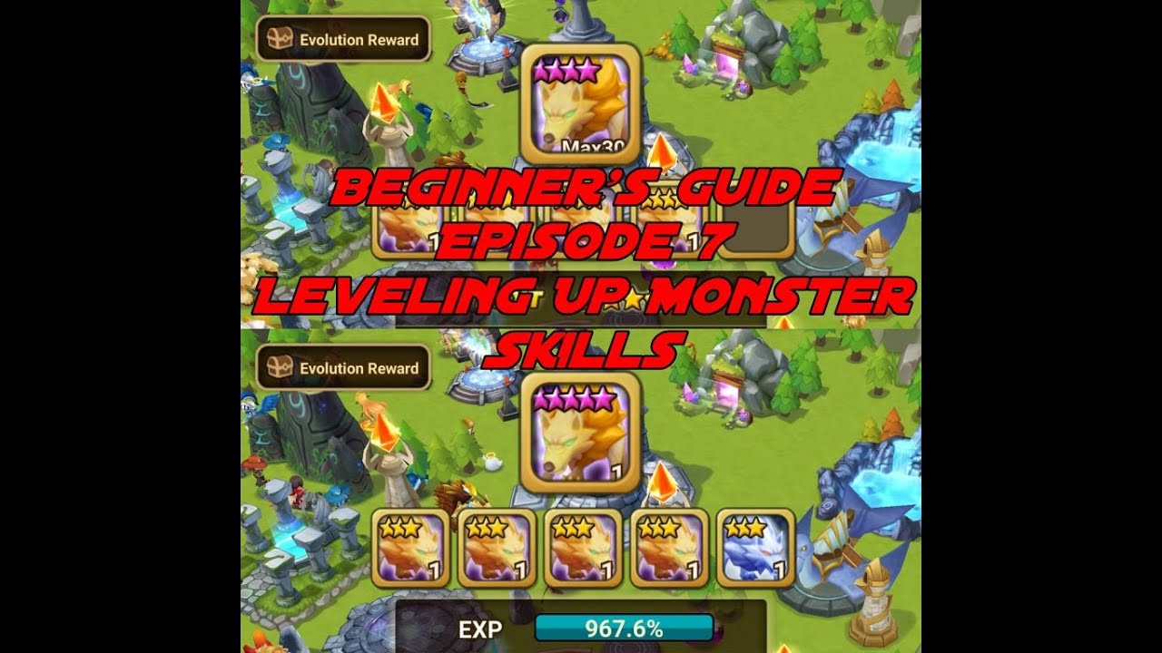 Summoners War Beginner's Guide - Episode #7 - Upgrading Monster Skills