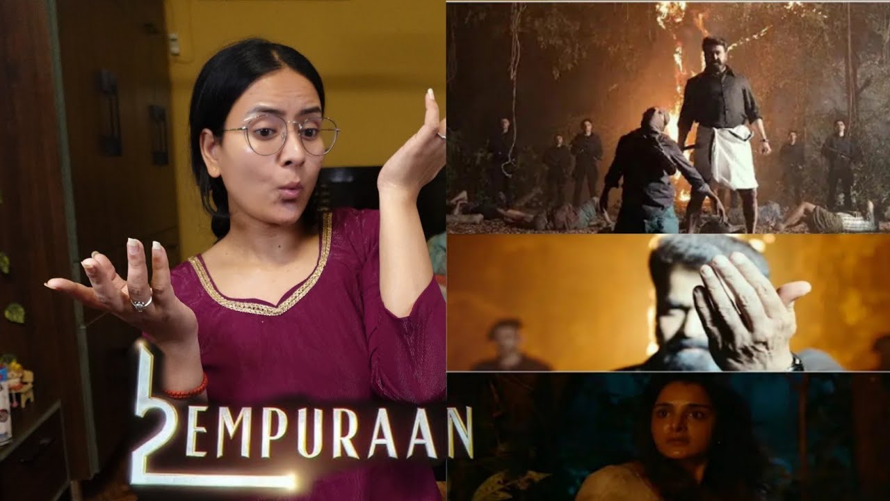 L2E Empuraan Movie Reaction | Forest fight scene | Prithviraj S | Sadhana Movies Reaction