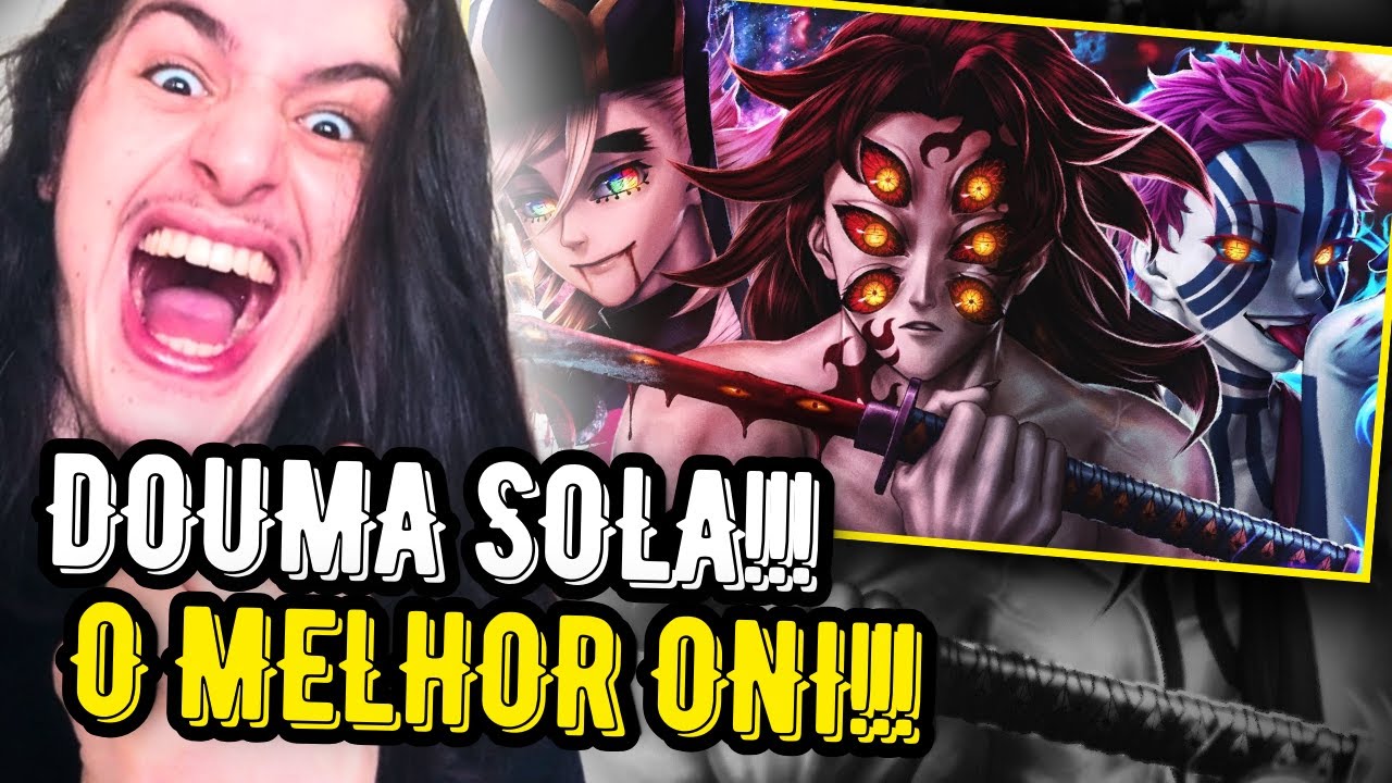 REACT a Eclipse Carmesim - Akaza, Douma e Kokushibo | ANIRAP | Johnny Reacts
