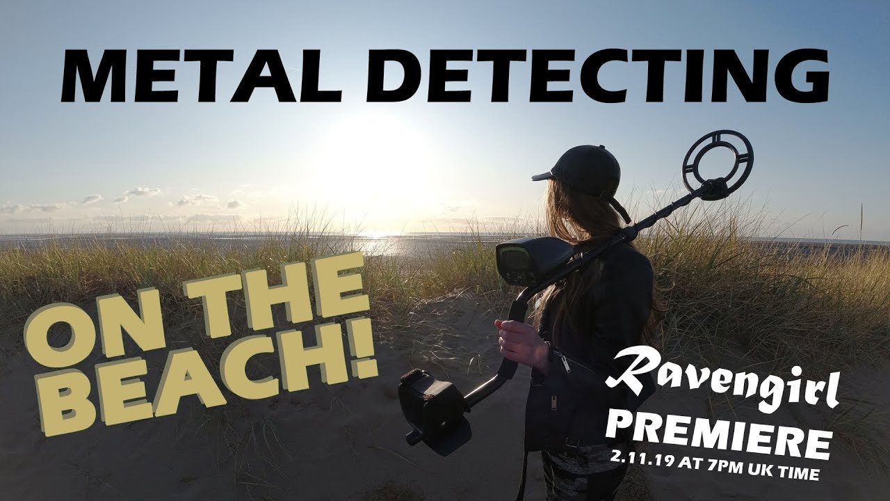 Metal detecting on the beach of Lytham St Annes #metaldetecting