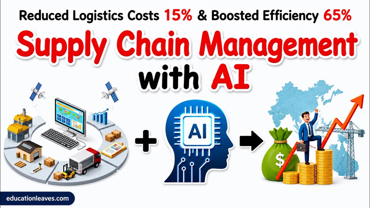 How AI Transforms SCM (Supply Chain Management): Real-Time Inventory & Route Optimization #ai