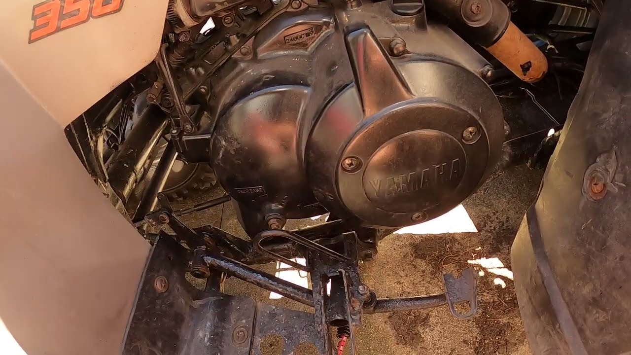 1996 2x4 big bear 350 clutch slipping how to fix it in 1 minute
