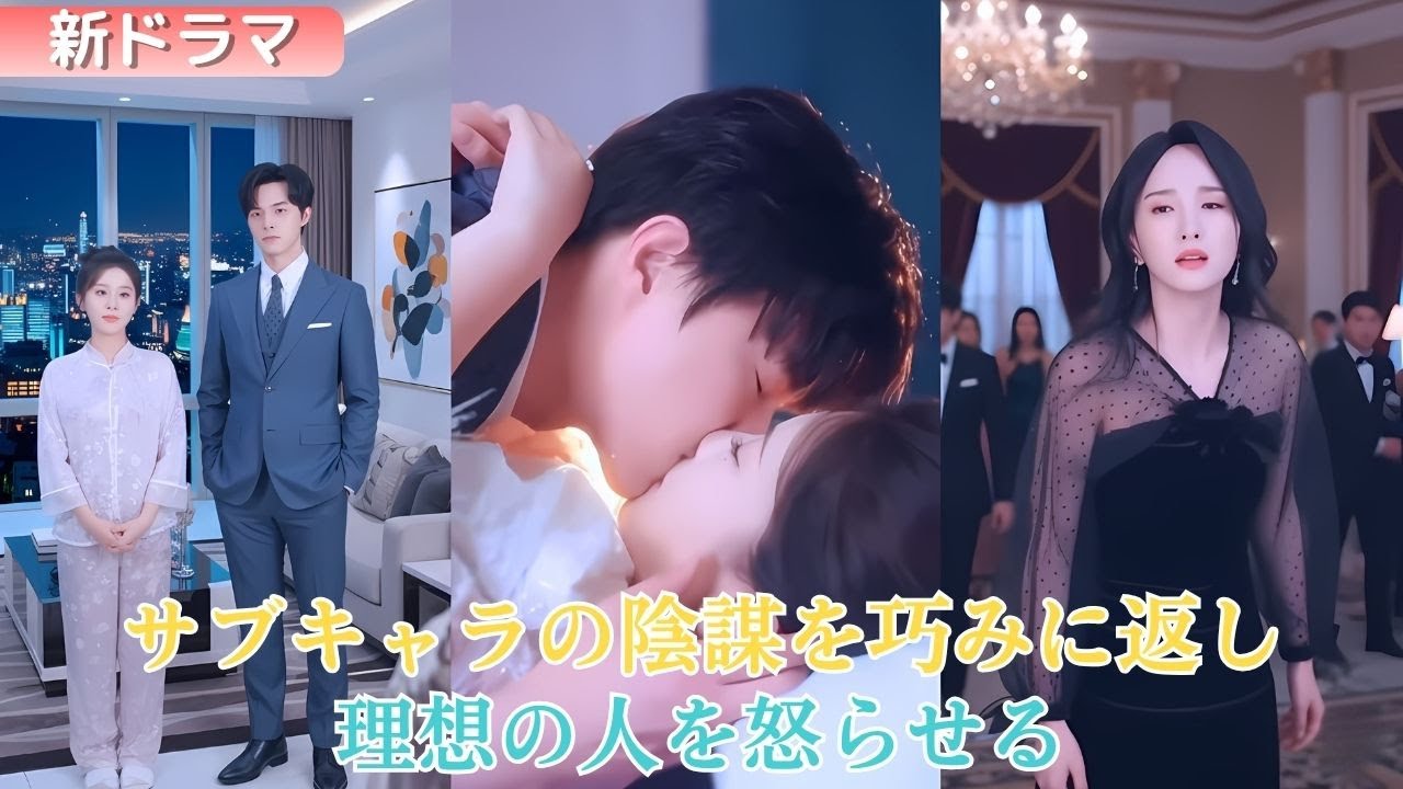【中国ドラマ】白い理想の相手が戻ってきて、彼女の地位を奪おうとする。だが彼女は巧みに策略を巡らせ、容赦なく立ち向かう。社長である夫と息子から愛され、理想の相手は怒り狂う| ショートドラマ