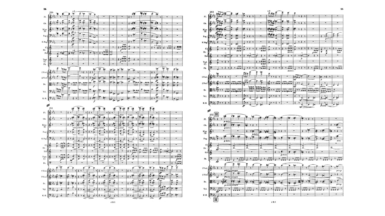 J.Brahms - Symphony no.1, Op.68 (Score)