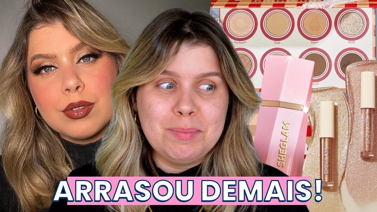 Testei VARIAS makes virais da *SHEGLAM*