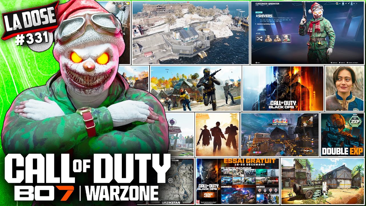 LE SKIN BONHOME DE NEIGE, NOUVEAU POI REBIRTH ISLAND & COLLAB FALLOUT ! (LA DOSE #331)
