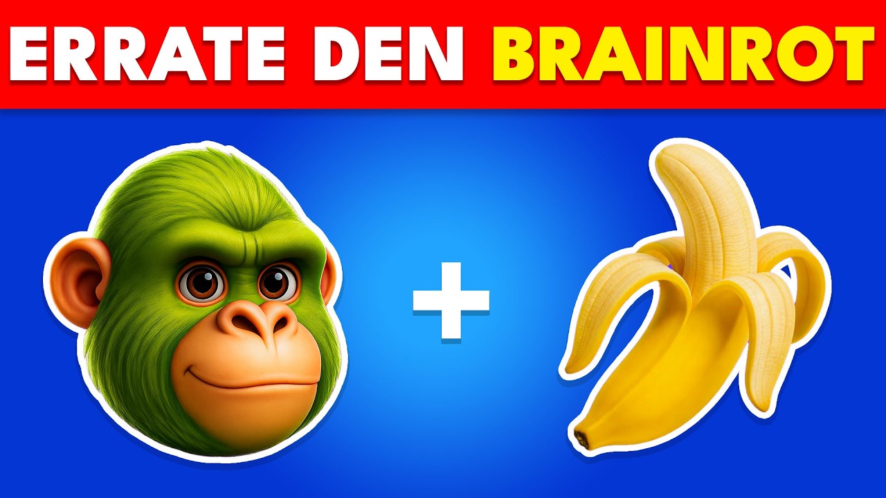 Errate die ITALIENISCHEN BRAINROT-TIEREper EMOJI😀❤️Brainrot-Memes😀Tralalero Tralala🦈Bombardino🐊
