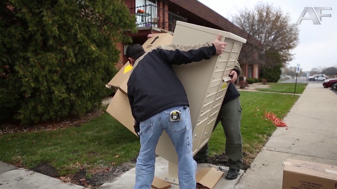 Mailbox Maintenance: Cluster Box Unit (CBU) Installation - - Florence Corporation