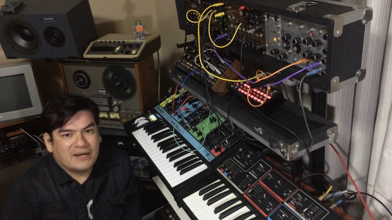 On The Run (Moog Grandmother, MG-1, Mother 32, Atomosynth koe)