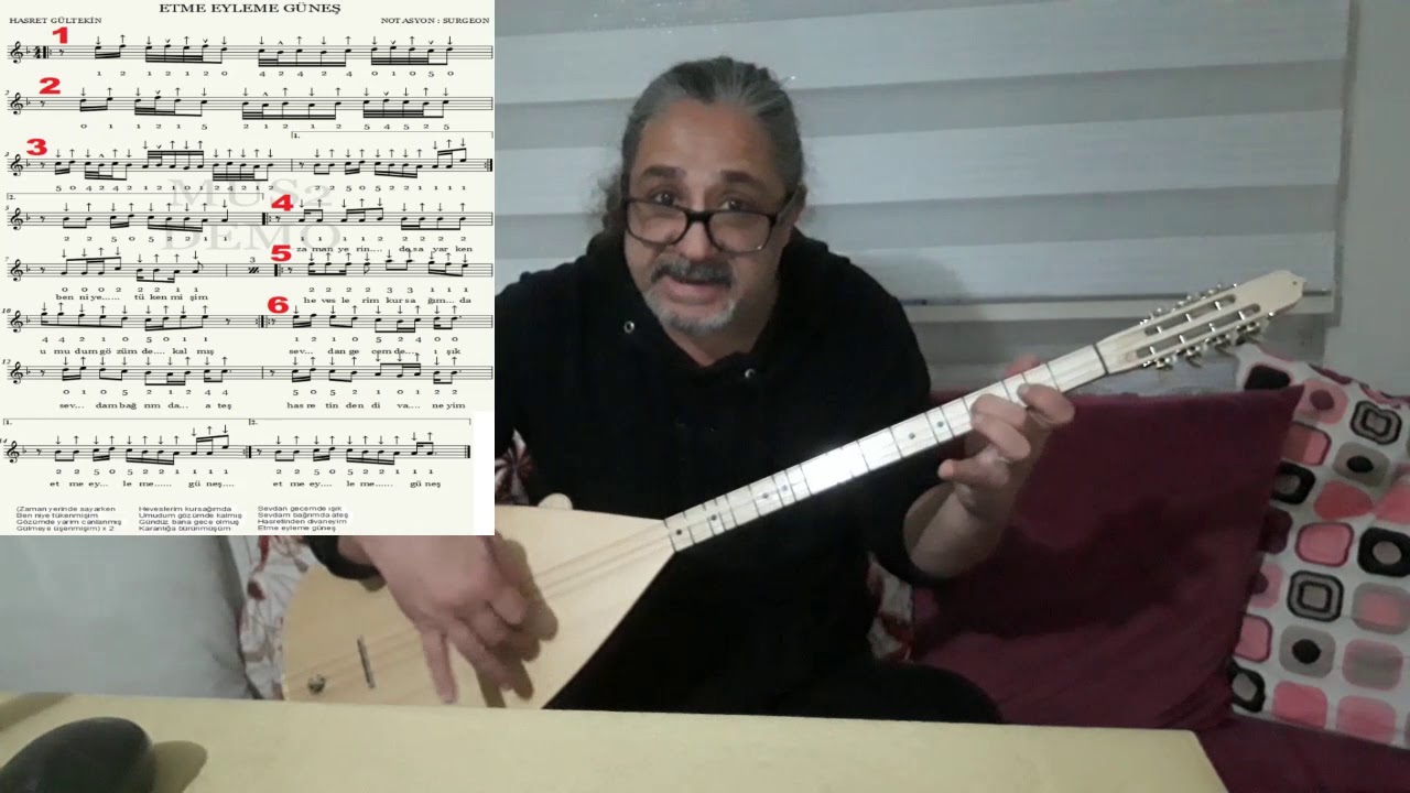 SOLFEJ HASRET GÜLTEKİN ETME EYLEME GÜNEŞ KISA SAP BAĞLAMA EKLEYEN SURGEON