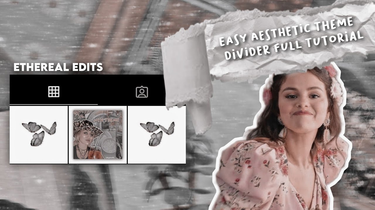 Aesthetic Theme Divider Tutorial for beginners | Easy editing tutorial