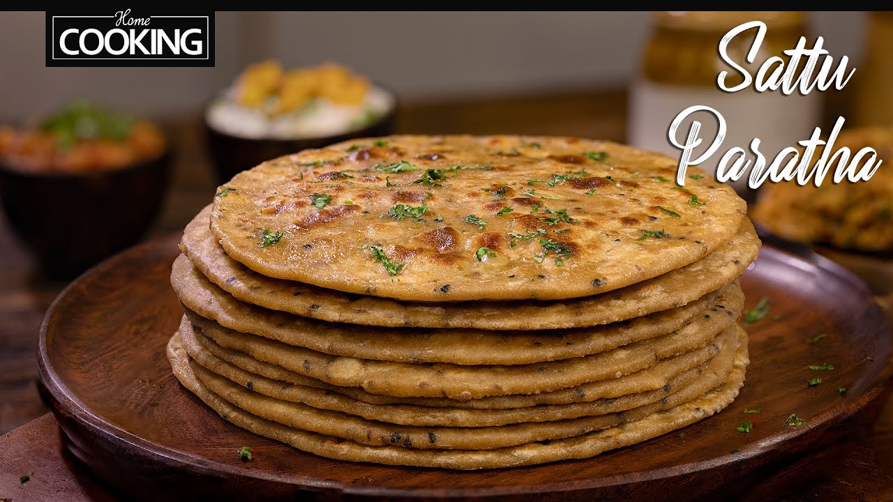 Sattu Paratha | Healthy Breakfast Recipes | Bihari Style Sattu Paratha | Sattu Stuffed Paratha