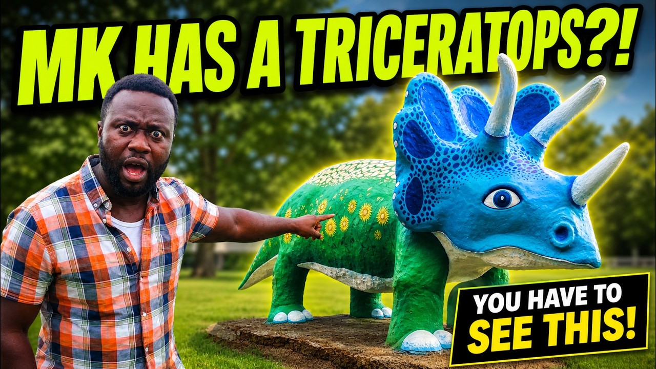 Milton Keynes Has a Triceratops?! You Have to See This!