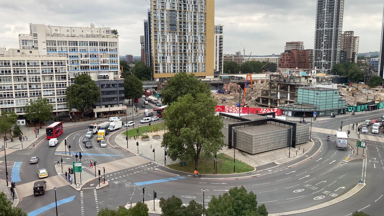 Modern Elephant and castle #london #travel