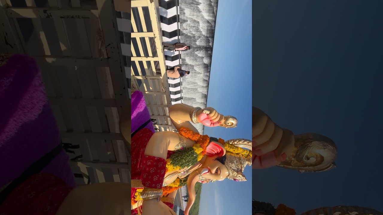 Ganesh Nimarjan in Dindi 2025 #ganeshnimarjjanam #2025 #ganeshchaturthi #satish_liker