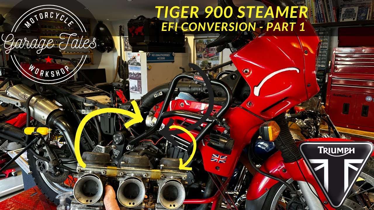 Triumph Tiger EFI Conversion - Part 1 (The Waffle)