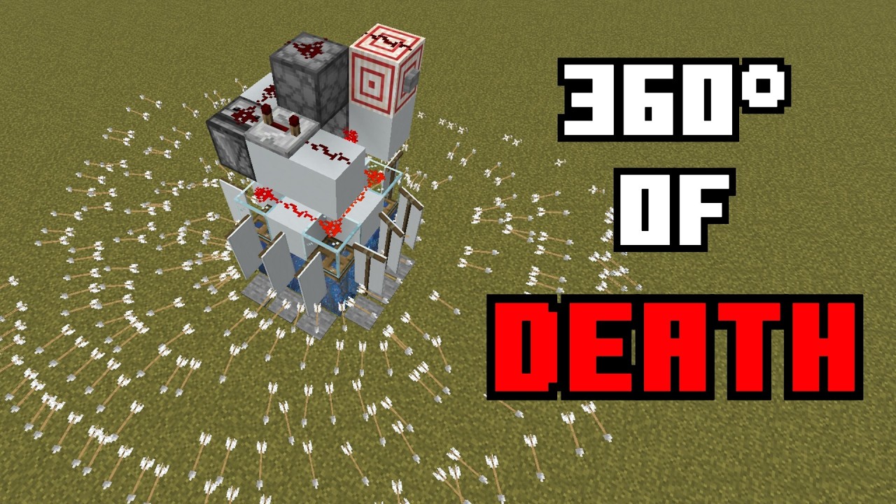 The Air Fryer: Minecraft's Smallest Omni-Directional Railgun