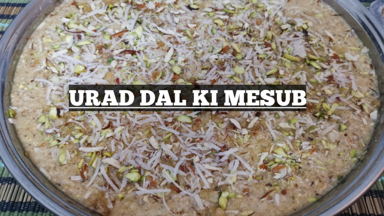 Traditional Memoni Urad Daal ki Mesub / Aatha / Winter Special / Recipe By Sana Food Club