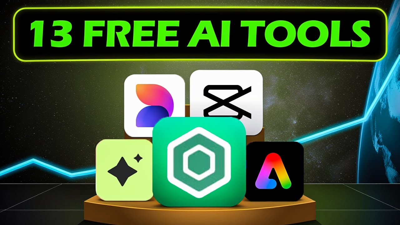 13 FREE AI Tools for YouTube Creators You MUST Know in 2025!