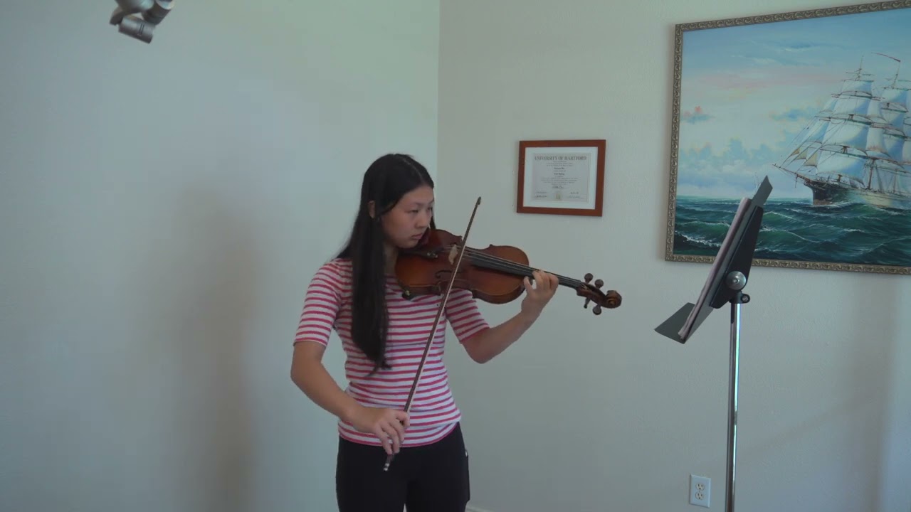 Pablo de Sarasate, Zigeunerweisen Op 20 Violin solo Yilin