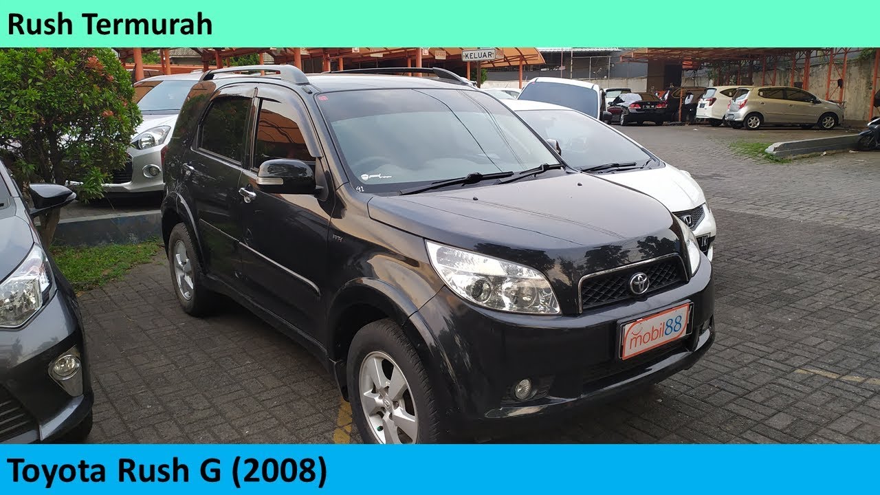 Toyota Rush G M/T [F700] (2008) review - Indonesia