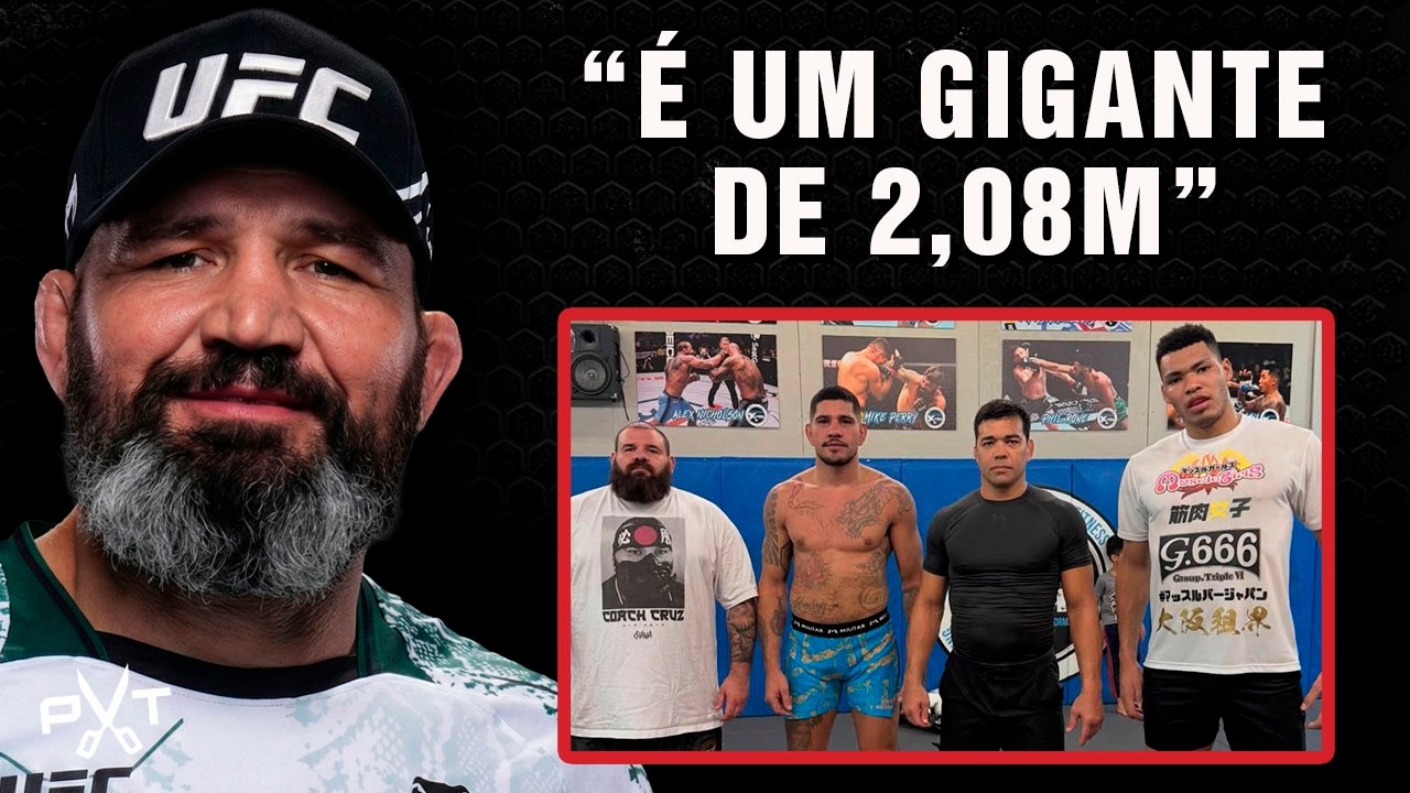GLOVER FALA SOBRE NOVO PARCEIRO DE TREINOS DE POATAN E PRESENTES QUE RECEBEU DO CAMPEÃO DO UFC