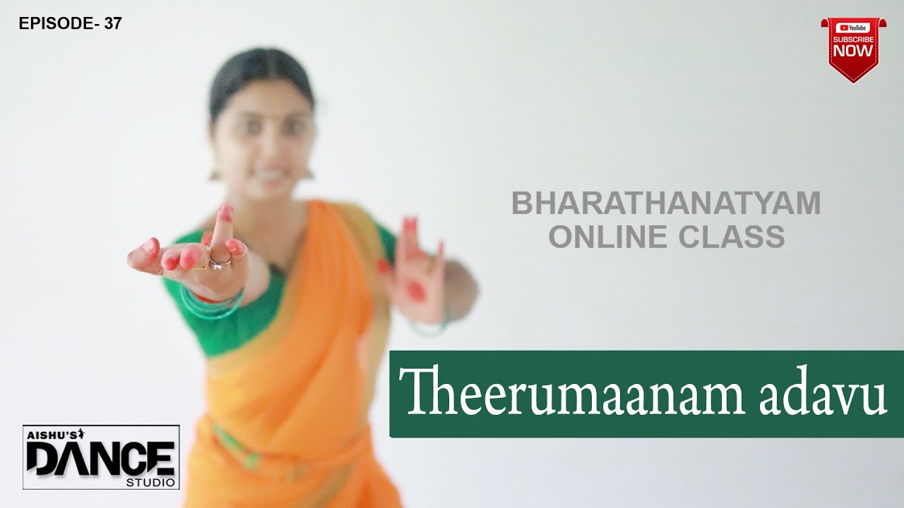 Theerumaanam adavu  | BHARATHANATYAM  | EPI_37 | #AISHUSDANCESTUDIO | CLASSICAL DANCE |