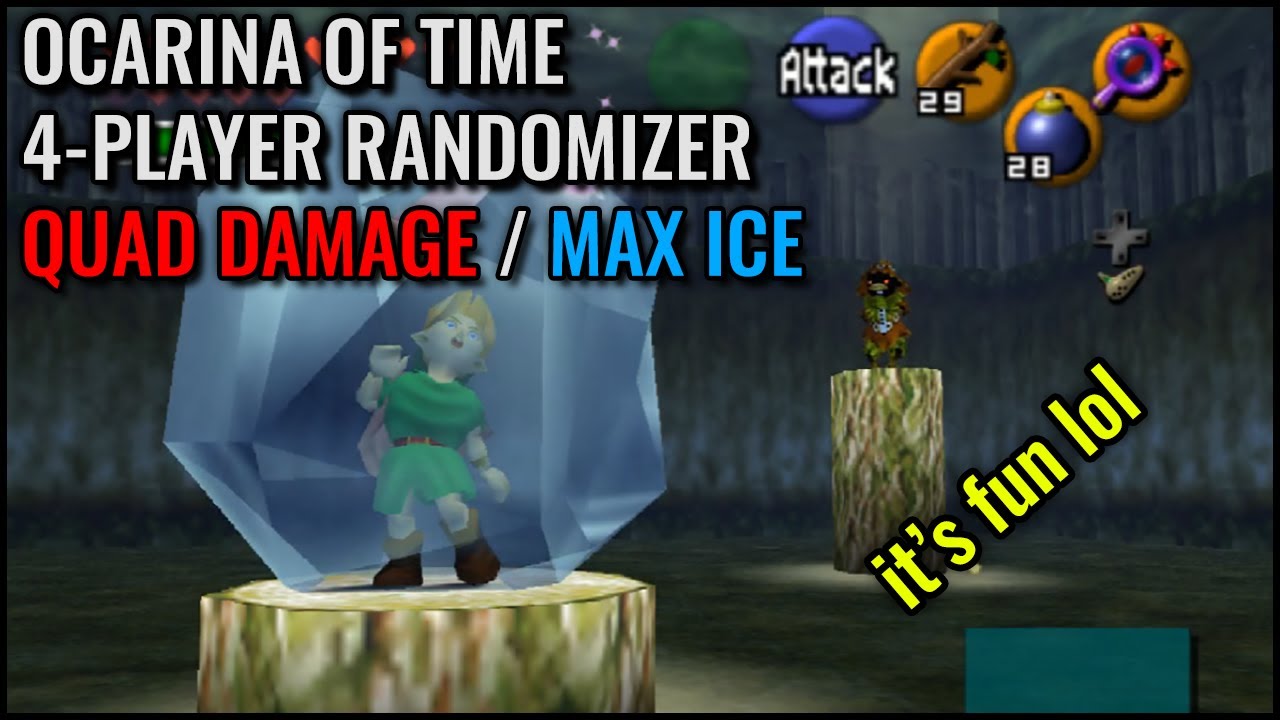 Ocarina of Time Multi World Randomizer - Quad Damage / Max Ice Traps - Round 2