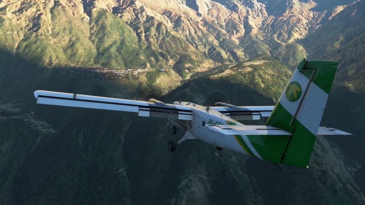 Microsoft Flight Simulator | Twin Otter Lukla Landing – Extreme STOL Challenge!
