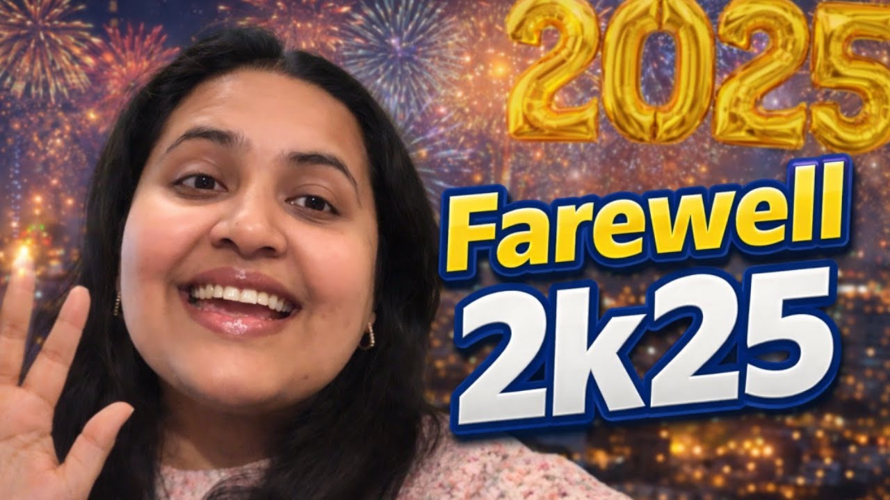 Farewell 2K25 | New Year Eve Celebration | Daily Lifestyle Vlog #grwm #lifestyle