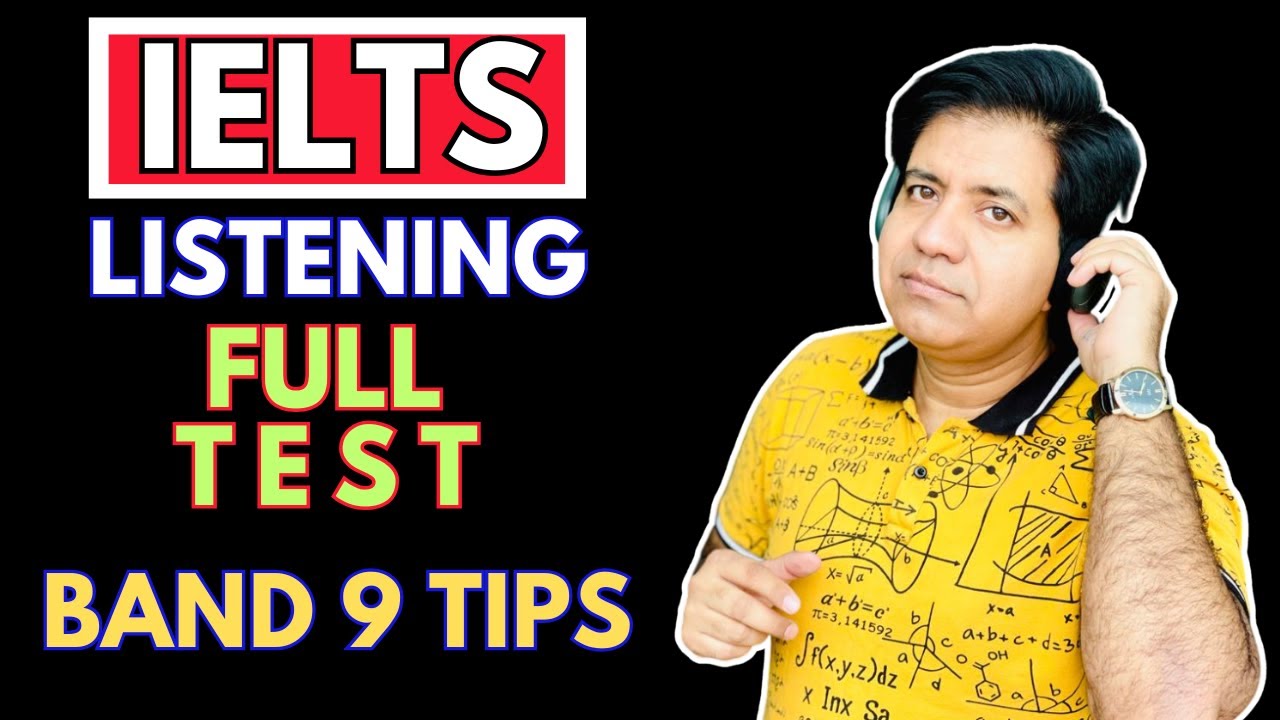 IELTS Listening Full Test - Band 9 TIPS - Asad Yaqub