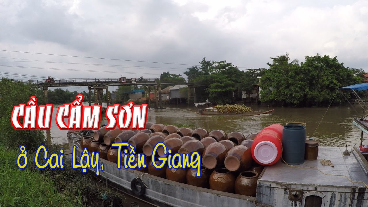 Cầu Cẩm Sơn qua sông Ba Rài những ngày cuối cùng