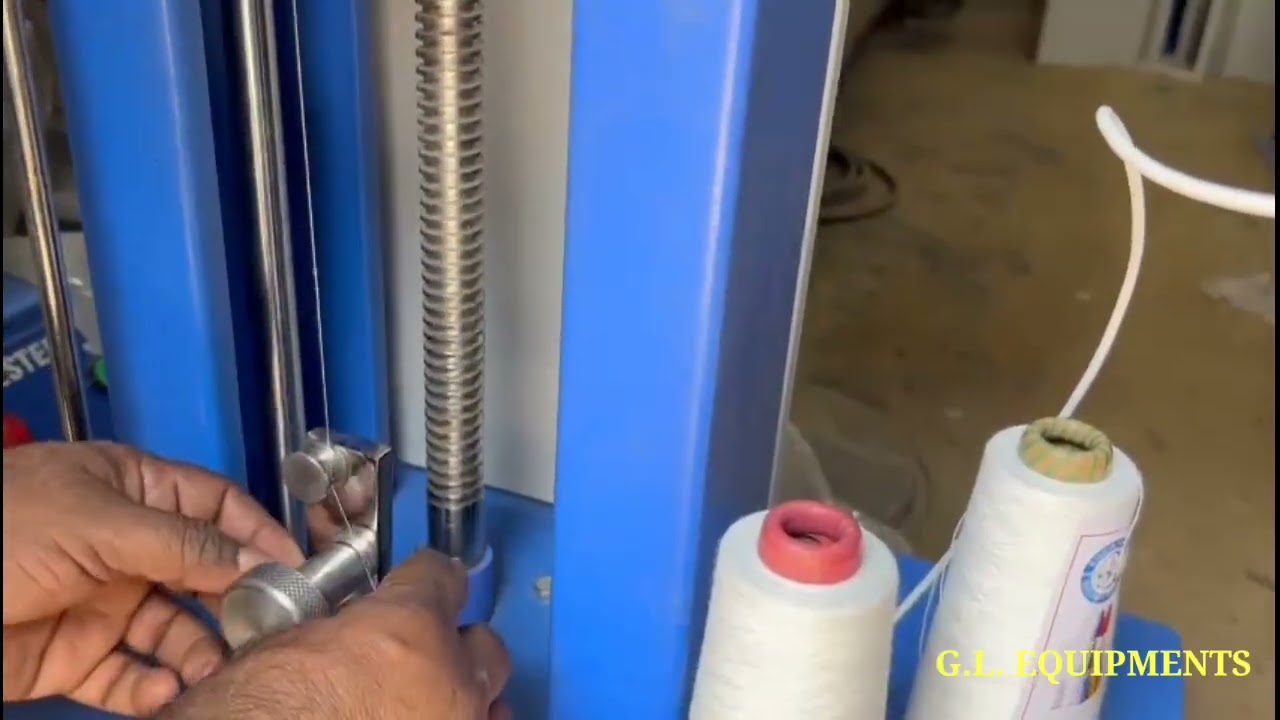 Yarn Strength Tester | Grow Laboratory Equipments, 8882298972 | 8506920815 #yarn #strength #tensile