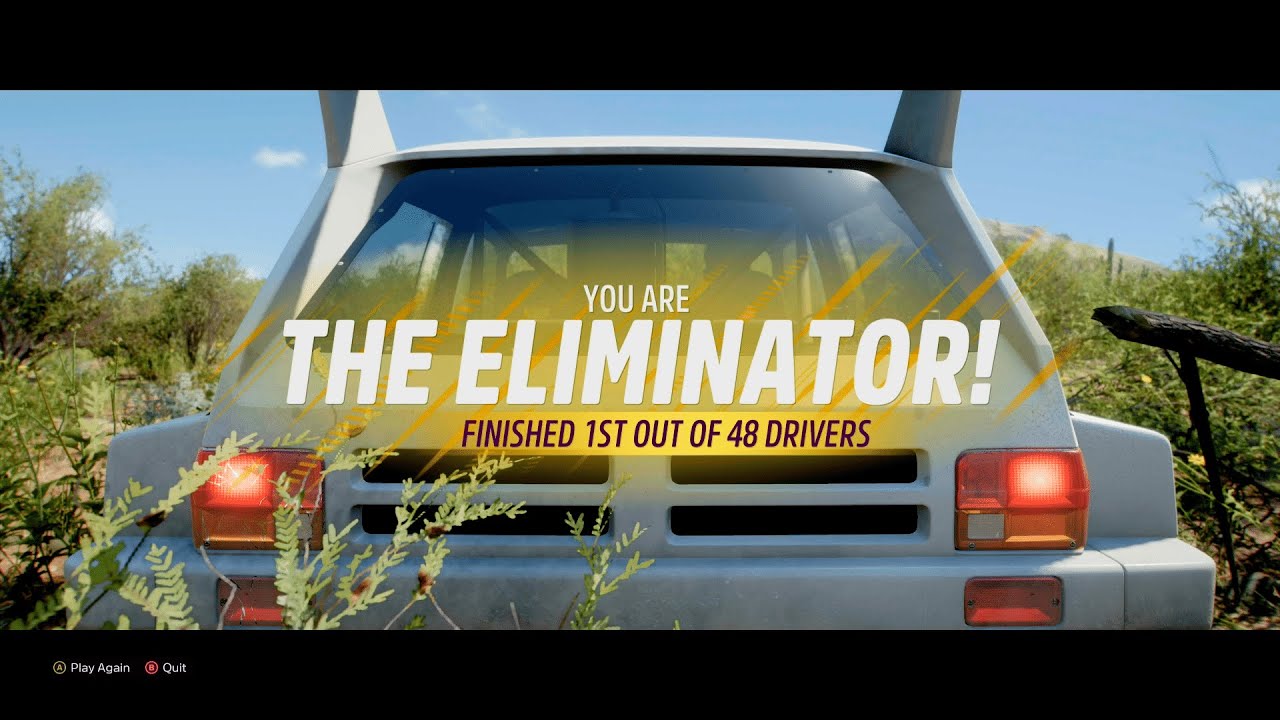 Forza Horizon 5 - My 24th time winning The Eliminator